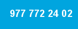 977 772 24 02 977 772 24 02